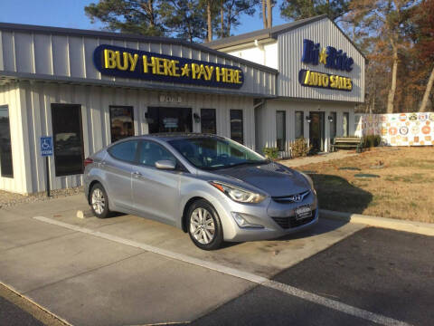 2016 Hyundai Elantra for sale at Bi Rite Auto Sales in Seaford DE