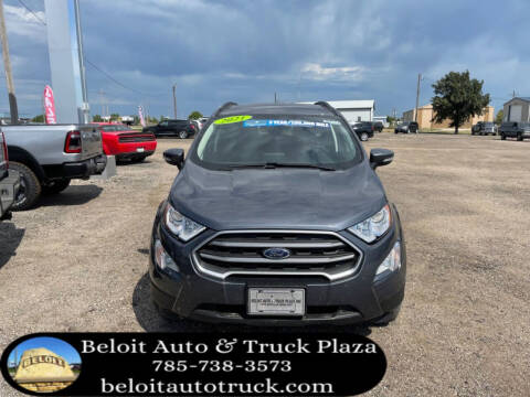 2021 Ford EcoSport for sale at BELOIT AUTO & TRUCK PLAZA INC in Beloit KS