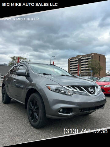 2013 Nissan Murano for sale at BIG MIKE AUTO SALES LLC in Lincoln Park MI