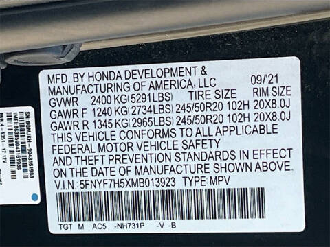 2021 Honda Passport EX-L