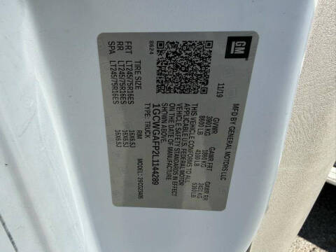 2020 Chevrolet Express 2500