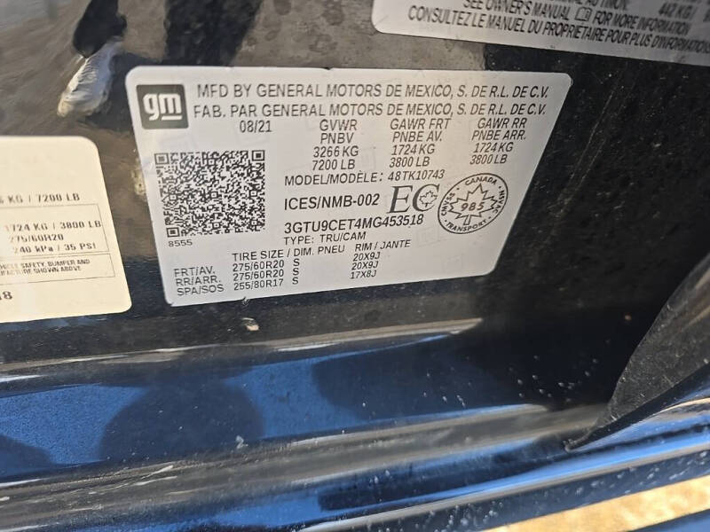 2021 GMC Sierra 1500