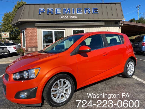 2012 Chevrolet Sonic for sale at Premiere Auto Sales in Washington PA