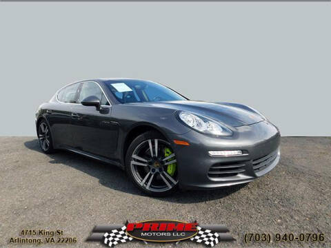 2014 Porsche Panamera for sale at PRIME MOTORS LLC in Arlington VA