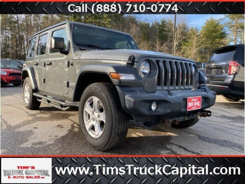 2019 Jeep Wrangler Unlimited for sale at TTC AUTO OUTLET/TIM'S TRUCK CAPITAL & AUTO SALES INC ANNEX in Epsom NH