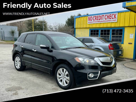 2010 Acura RDX for sale at Friendly Auto Sales in Pasadena TX
