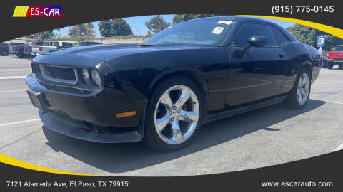 2013 Dodge Challenger for sale at Escar Auto in El Paso TX