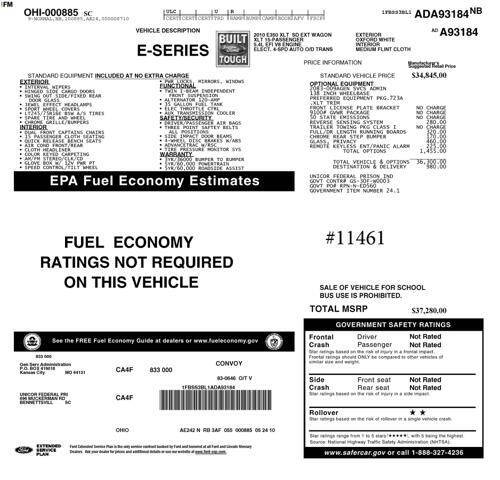 2010 Ford E-Series