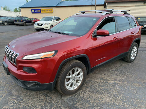 2014 Jeep Cherokee for sale at Rinaldi Auto Sales Inc in Taylor PA