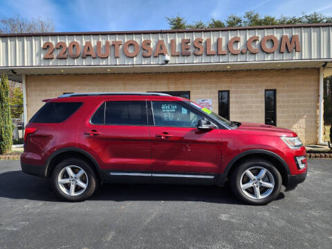 2017 Ford Explorer for sale at 220 Auto Sales LLC in Madison NC