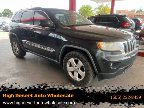 2011 Jeep Grand Cherokee for sale at High Desert Auto Wholesale in Albuquerque NM