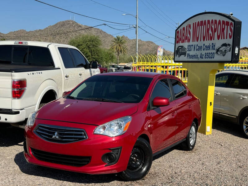 2019 Mitsubishi Mirage G4 for sale at Baba's Motorsports, LLC in Phoenix AZ