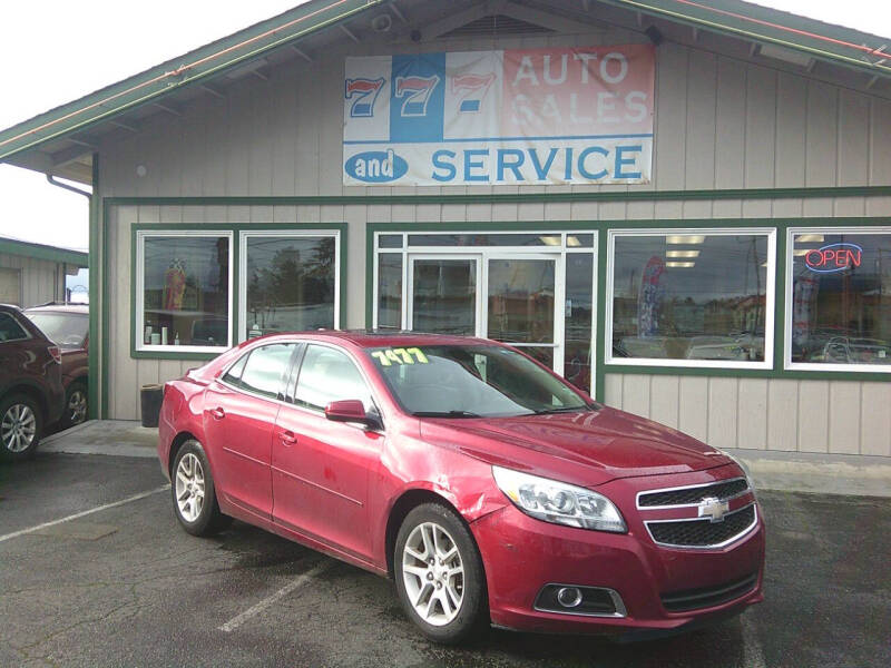 2013 Chevrolet Malibu for sale at 777 Auto Sales and Service in Tacoma WA