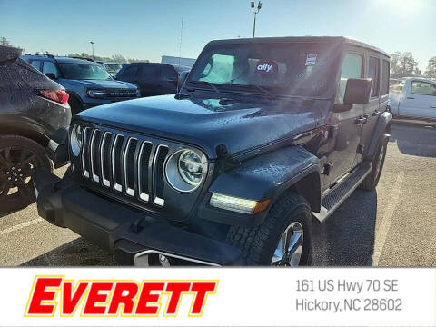 2021 Jeep Wrangler Unlimited for sale at Everett Chevrolet Buick GMC in Hickory NC