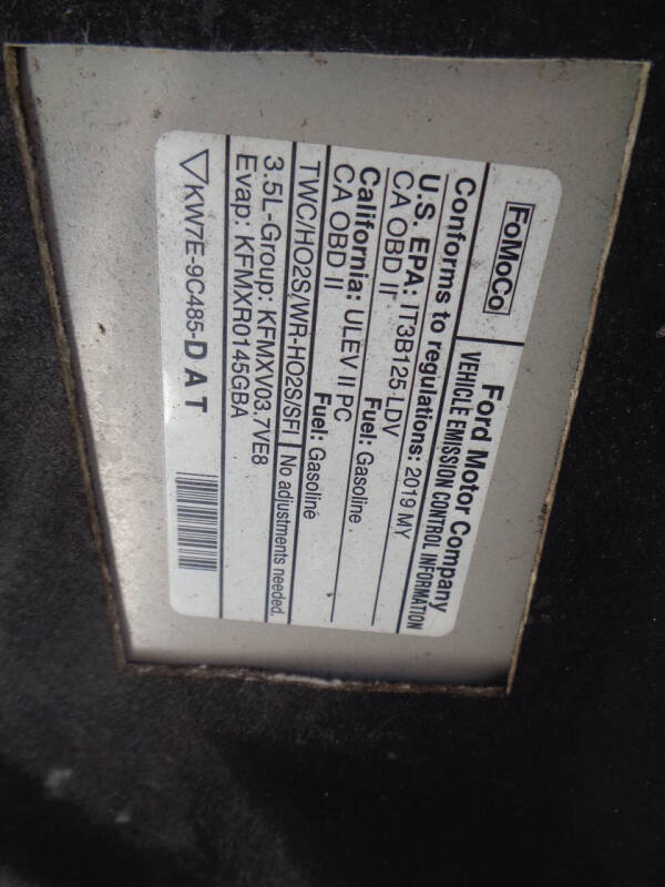 2019 Ford Taurus Limited