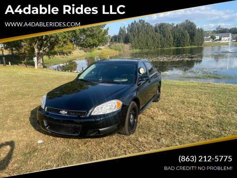 2016 Chevrolet Impala Limited for sale at A4dable Rides LLC in Haines City FL
