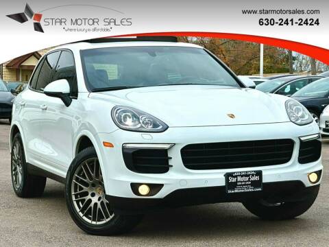 2017 Porsche Cayenne for sale at Star Motor Sales in Downers Grove IL