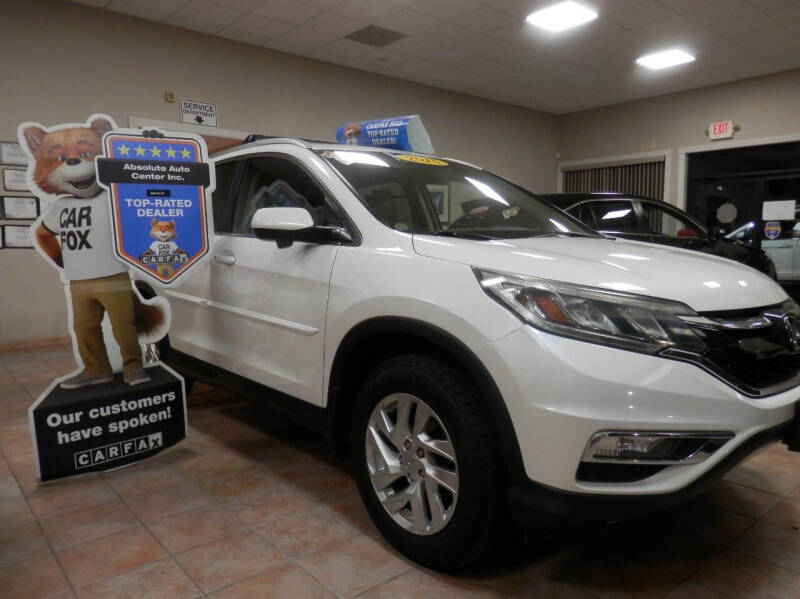 2015 Honda CR-V for sale at ABSOLUTE AUTO CENTER in Berlin CT