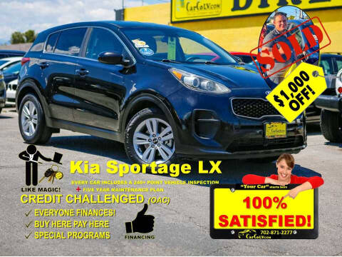 2017 Kia Sportage for sale at The Car Company in Las Vegas NV