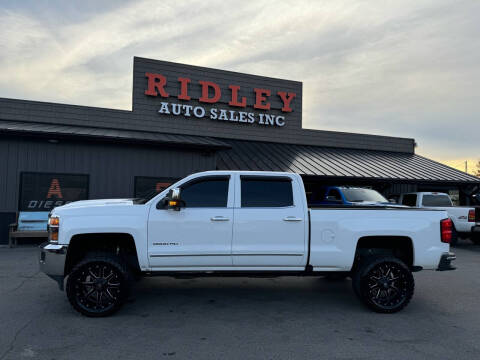 2016 Chevrolet Silverado 2500HD for sale at Ridley Auto Sales, Inc. in White Pine TN