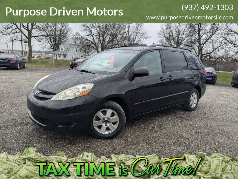 2008 Toyota Sienna for sale at Purpose Driven Motors in Sidney OH