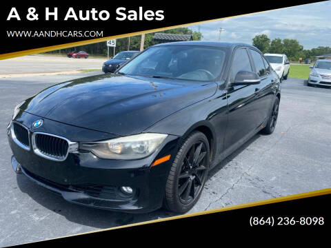2015 BMW 3 Series for sale at A & H Auto Sales in Greenville SC
