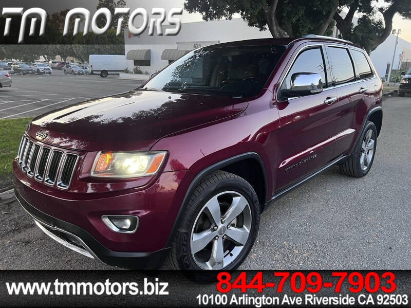 2016 Jeep Grand Cherokee for sale at TM Motors in Riverside CA