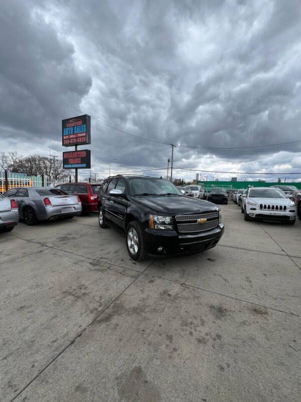 2013 Chevrolet Tahoe for sale at PRISTINE AUTO SALES INC in Pontiac MI