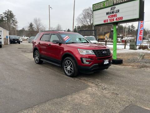 2016 Ford Explorer for sale at Giguere Auto Wholesalers in Tilton NH