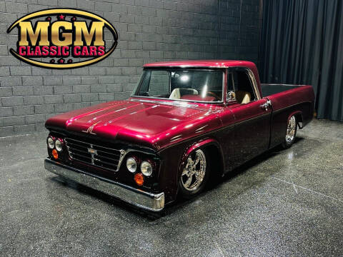 1963 Dodge D100 Pickup for sale at MGM CLASSIC CARS in Addison IL