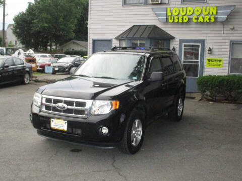 2012 Ford Escape for sale at Loudoun Used Cars in Leesburg VA