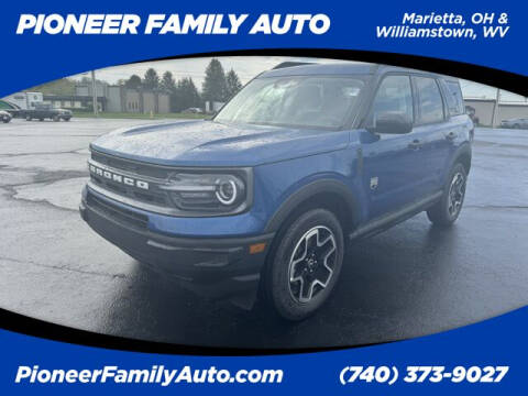 2024 Ford Bronco Sport for sale at Pioneer Family Preowned Autos of WILLIAMSTOWN in Williamstown WV