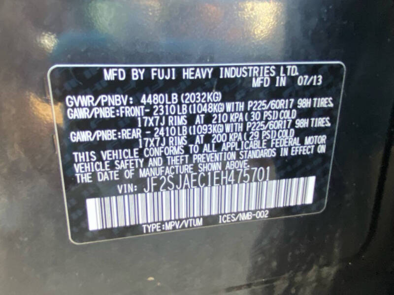 2014 Subaru Forester 2.5i Premium