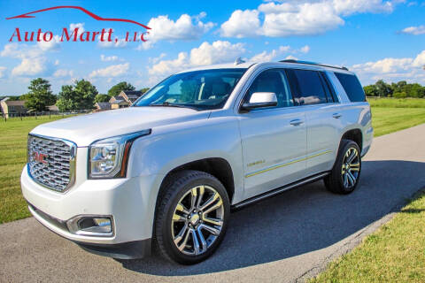 2019 GMC Yukon for sale at Auto Martt, LLC in Harrodsburg KY