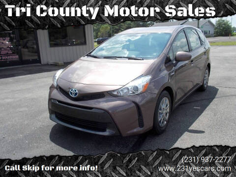 2015 Toyota Prius v for sale at Tri County Motor Sales in Howard City MI