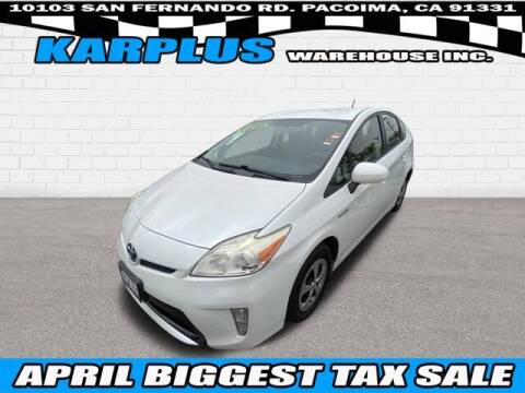 2013 Toyota Prius for sale at Karplus Warehouse in Pacoima CA