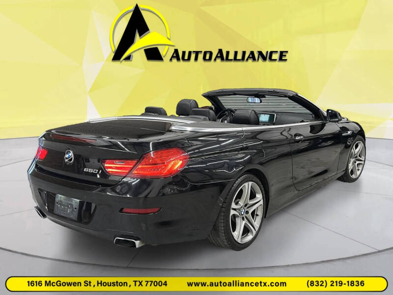 2012 BMW 6 Series 650i