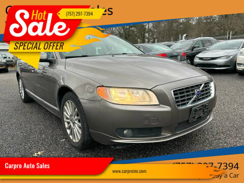 2008 Volvo S80 for sale at Carpro Auto Sales in Chesapeake VA