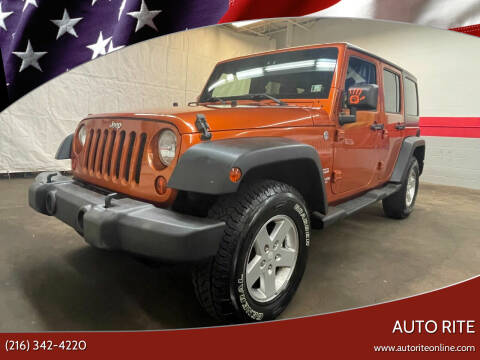 2011 Jeep Wrangler Unlimited for sale at Auto Rite in Bedford Heights OH