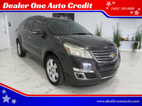2016 Chevrolet Traverse for sale at Dealer One Auto Credit in Oklahoma City OK