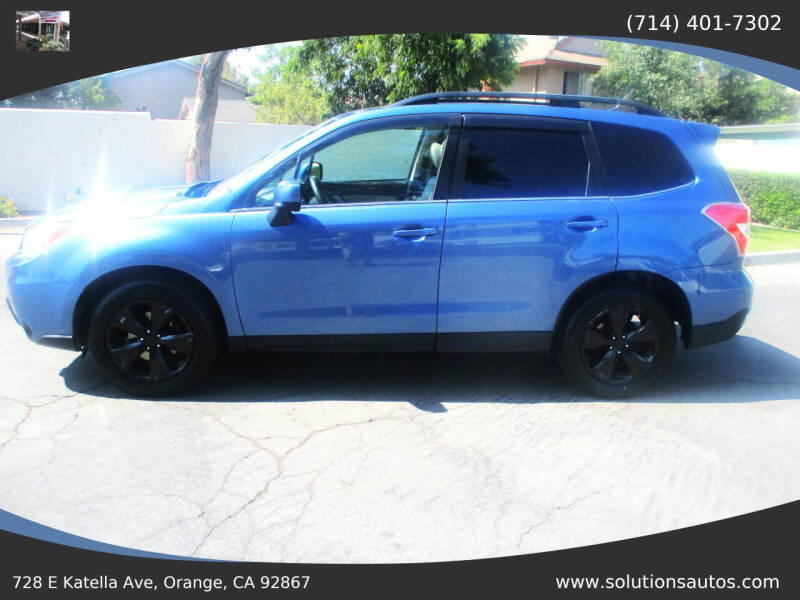 2015 Subaru Forester 2.5i Limited