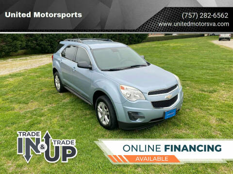 2014 Chevrolet Equinox for sale at United Motorsports in Virginia Beach VA