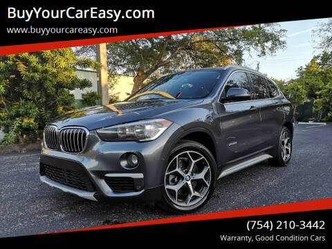 2017 BMW X1 for sale at BuyYourCarEasyllc.com in Hollywood FL
