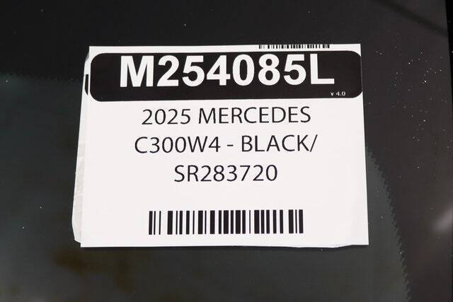 2025 Mercedes-Benz C-Class C 300 4MATIC