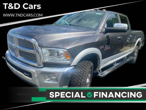 2014 RAM 3500 for sale at T&D Cars in Holbrook MA