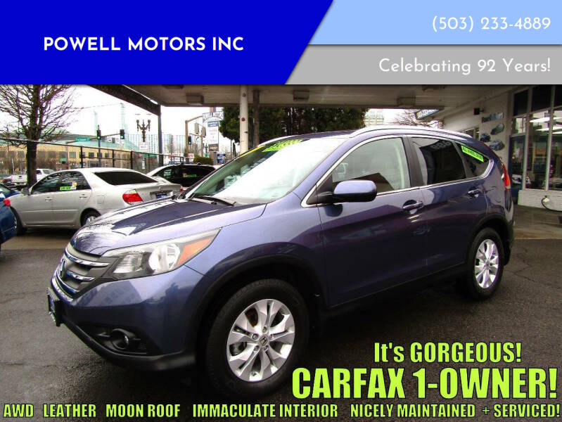 2013 Honda CR-V for sale at Powell Motors Inc in Portland OR