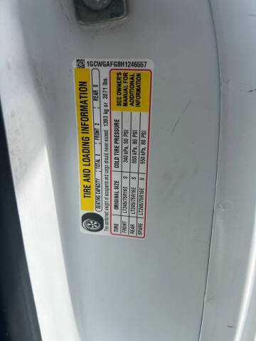 2017 Chevrolet Express 2500