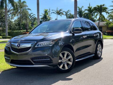 2014 Acura MDX for sale at HIGH PERFORMANCE MOTORS in Hollywood FL
