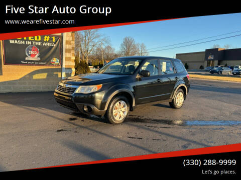 2009 Subaru Forester for sale at Five Star Auto Group in North Canton OH