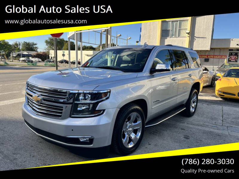 2017 Chevrolet Tahoe for sale at Global Auto Sales USA in Miami FL